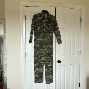 Mother camo jumpsuit